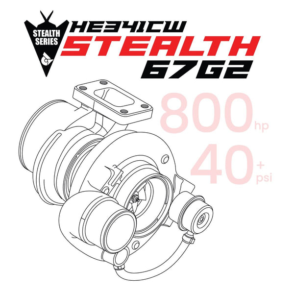 CUMMINS 5.9L 3RD GEN STEALTH 67G2 TURBO (2004.5-2007 ELECTRONIC WASTEGATE )
